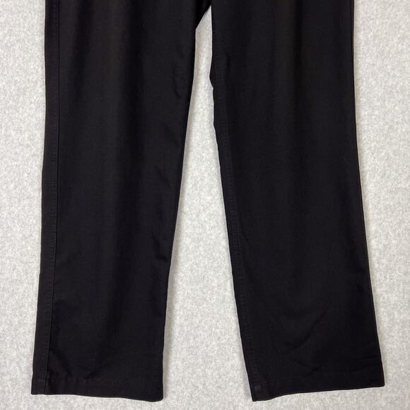 FIGS Pisco Basic Scrub Pants Men's Size L in Black Elastic Waistband Drawcord - Picture 3 of 9